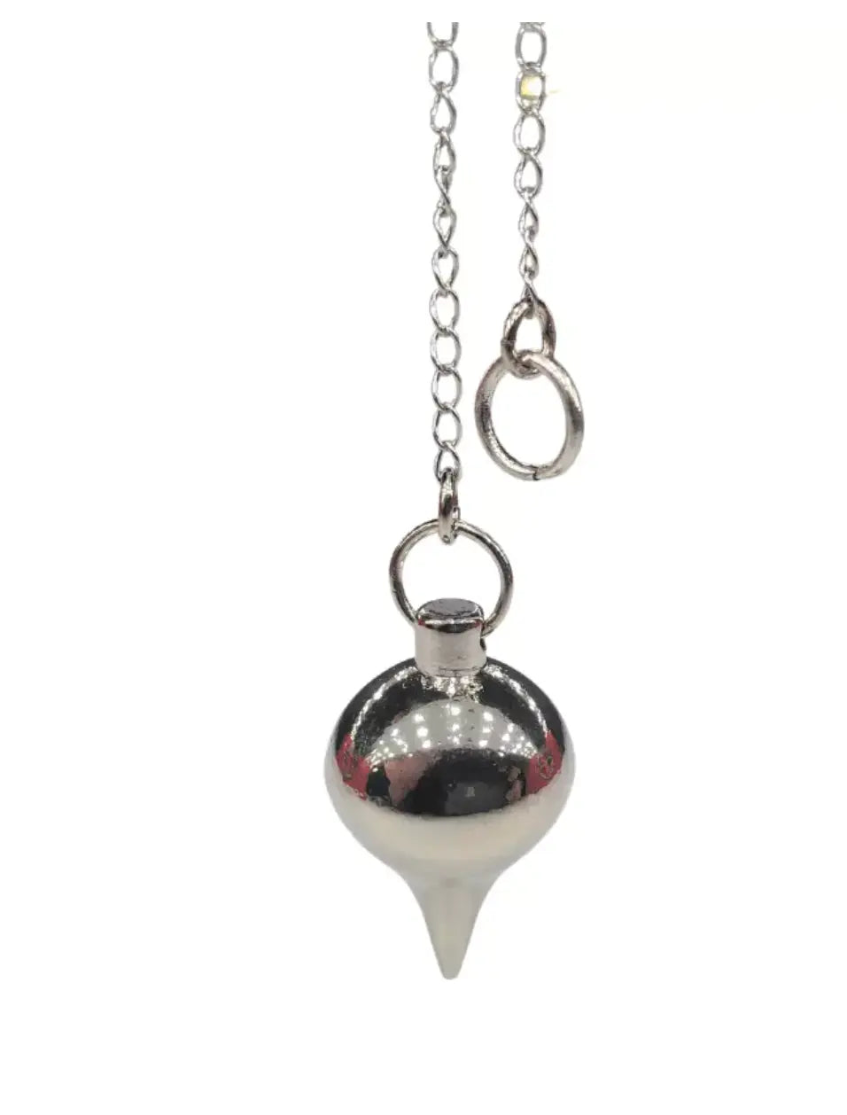 Mini Pendule Goutte d'Eau Chromé