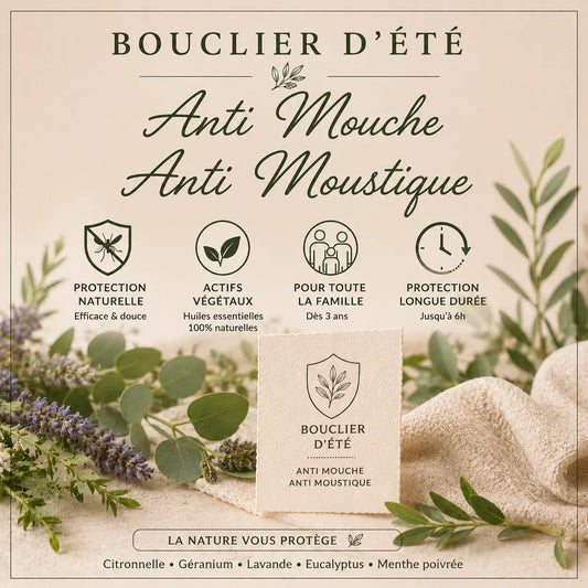 Fondant parfumé Bouclier d’Été anti moustique anti mouche
