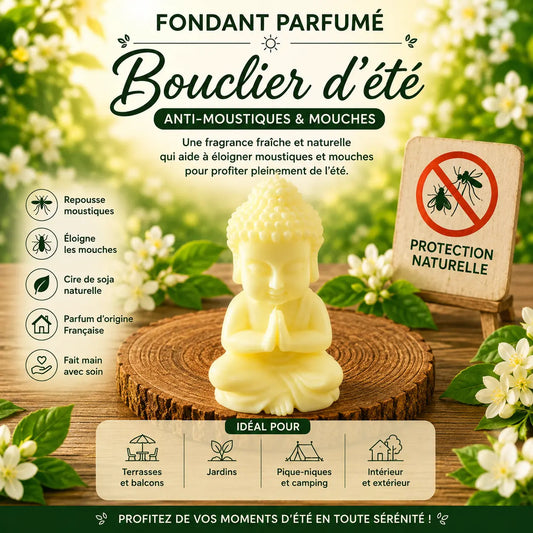 Fondant parfumé Bouclier d’Été anti moustique anti mouche