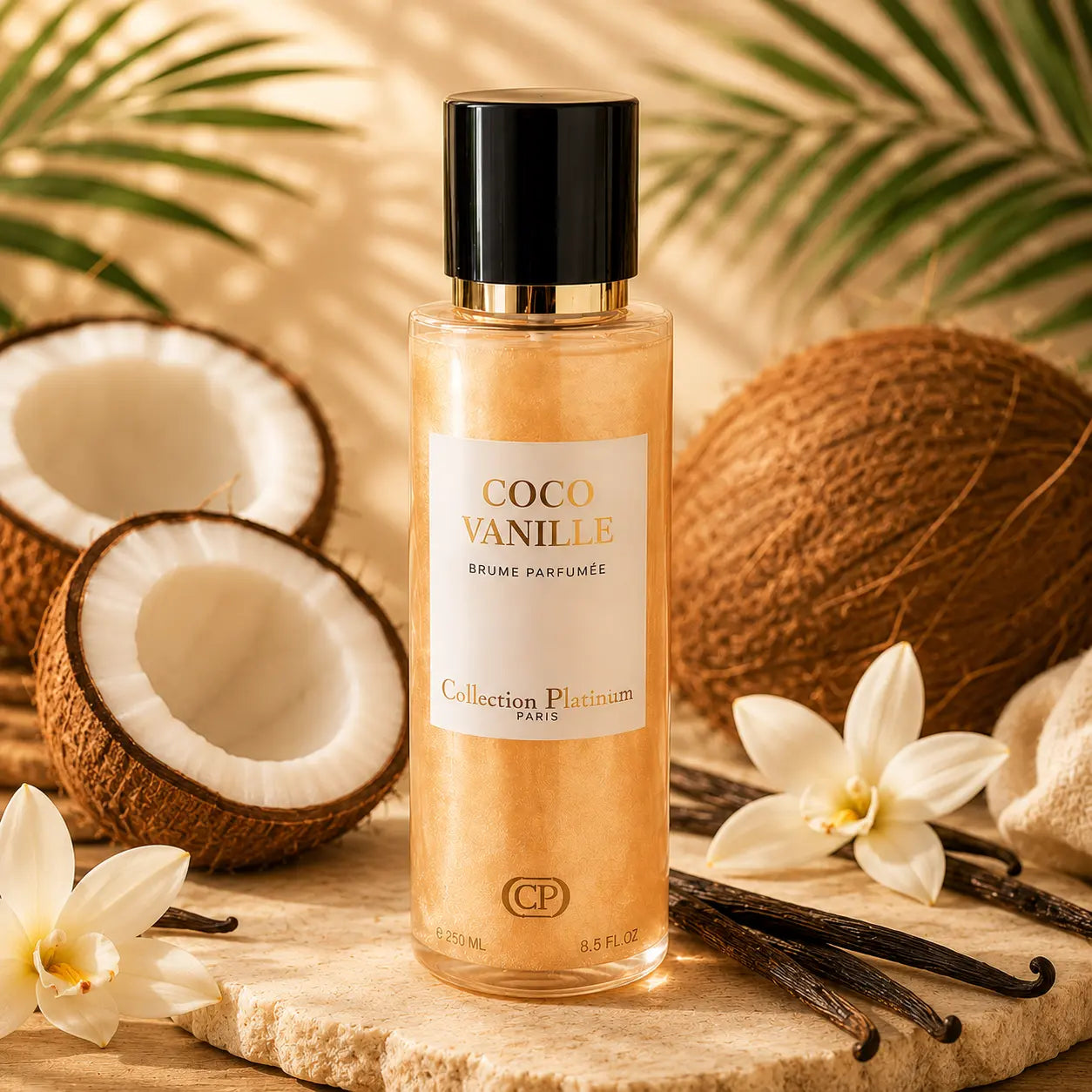 Brume Parfumée Coco Vanille Corps et Cheveux – Parfum Gourmand Tropical La Casa Del José