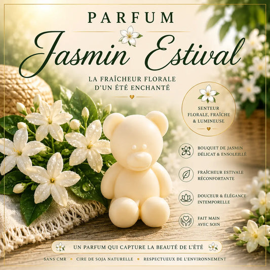 Fondants Parfumés Jasmin Cire de Soja La Casa Del José