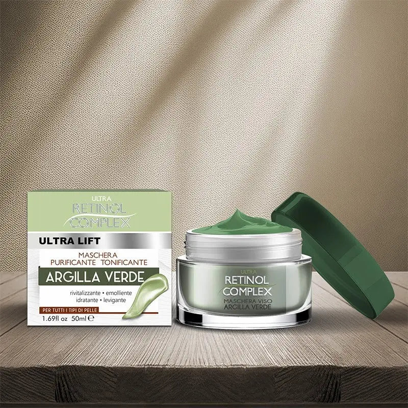 🌿 Pureté Absolue : Masque Purifiant à l'Argile Verte – RÉTINOL COMPLEX 205 Retinol Complex