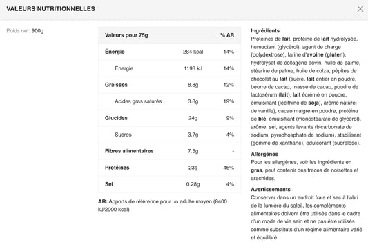 Baked Brownie – brownie protéiné 23 g de protéines, riche en chocolat et pauvre en sucre myprotein