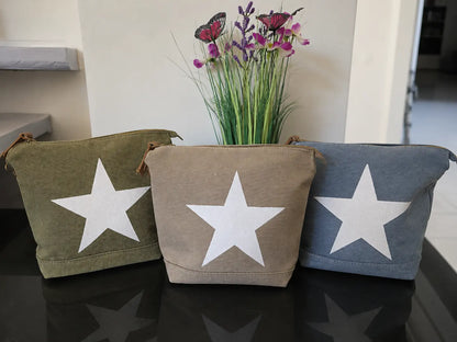 Sac bandoulière toile étoile – Style casual chic La Casa Del José