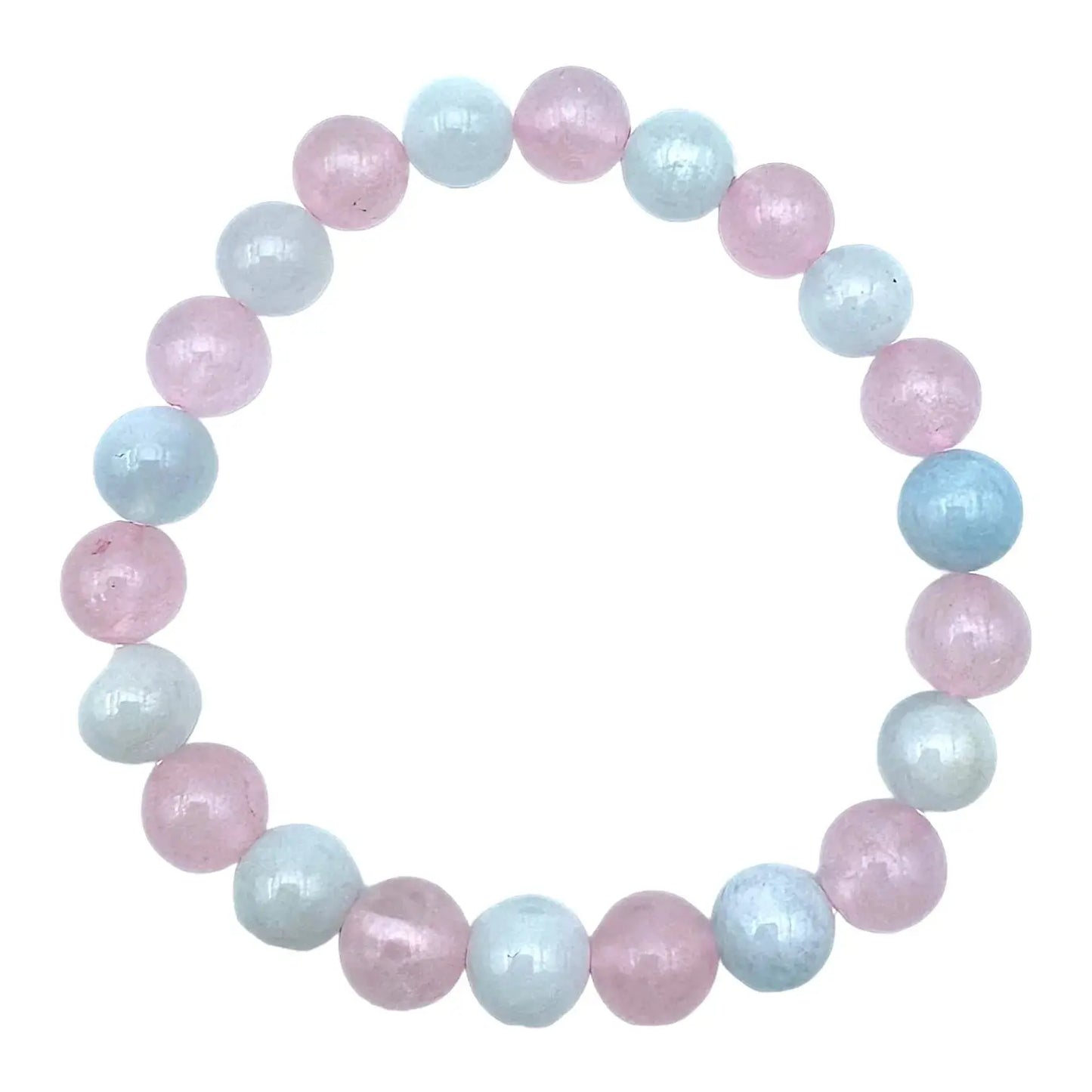 Bracelet lithothérapie Équilibre amoureux AA 08mm