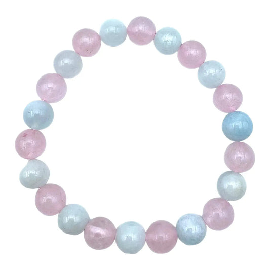 Bracelet lithothérapie Équilibre amoureux AA 08mm