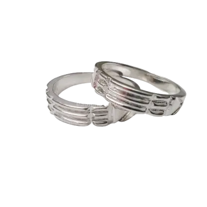 Bague Atlante argent ou plaqué or – bijou ésotérique et talisman de protection énergétique