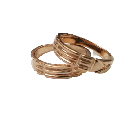 Bague Atlante plaqué or – talisman ésotérique traditionnel de protection énergétique