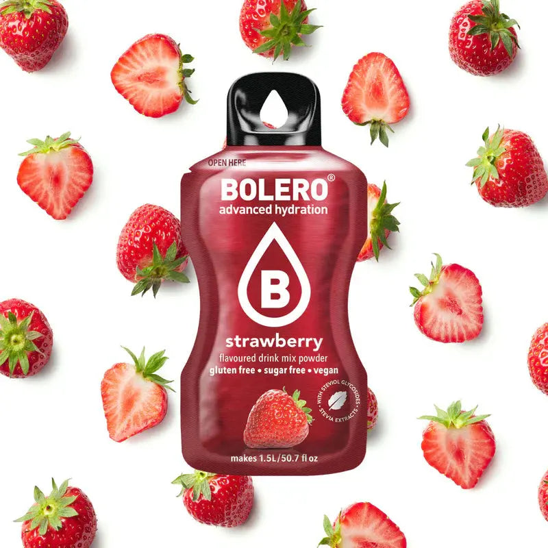 Bolero Advanced Hydration – Boisson en poudre sans sucre à diluer – 9 g pour 1,5 L d’eau La Casa Del José
