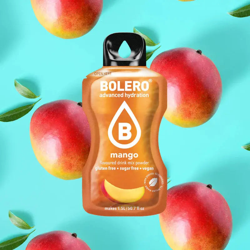 Bolero Advanced Hydration – Boisson en poudre sans sucre à diluer – 9 g pour 1,5 L d’eau La Casa Del José