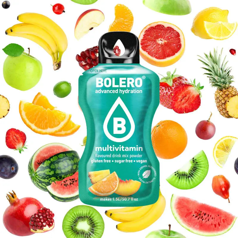 Bolero Advanced Hydration – Boisson en poudre sans sucre à diluer – 9 g pour 1,5 L d’eau La Casa Del José