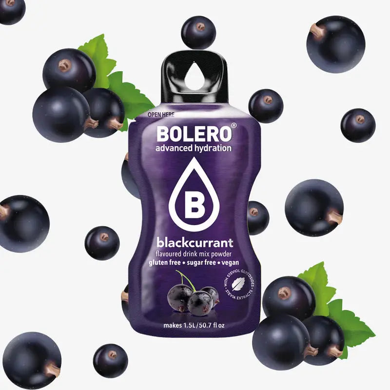 Bolero Advanced Hydration – Boisson en poudre sans sucre à diluer – 9 g pour 1,5 L d’eau La Casa Del José