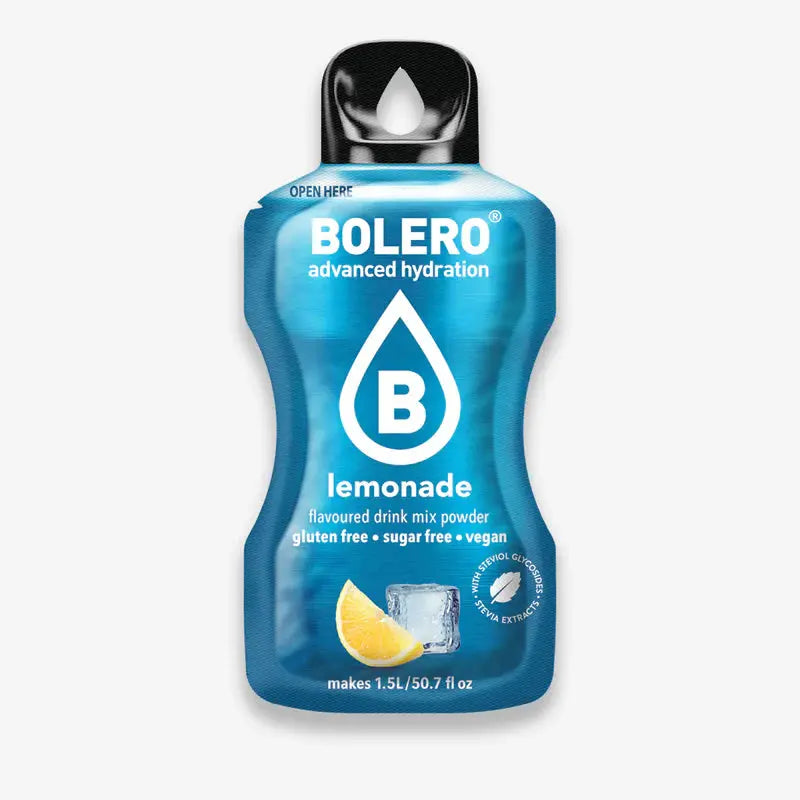 Bolero Advanced Hydration – Boisson en poudre sans sucre à diluer – 9 g pour 1,5 L d’eau La Casa Del José