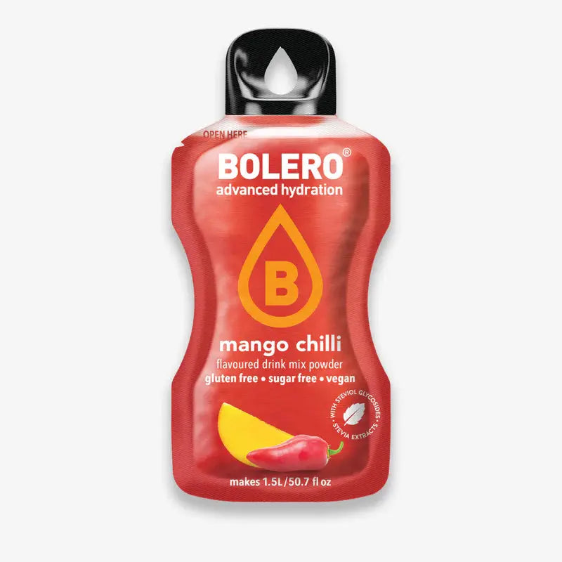Bolero Advanced Hydration – Boisson en poudre sans sucre à diluer – 9 g pour 1,5 L d’eau La Casa Del José