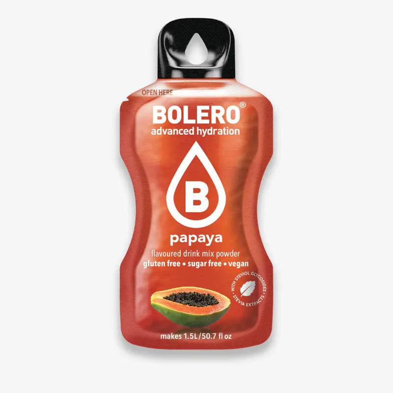 Bolero Advanced Hydration – Boisson en poudre sans sucre à diluer – 9 g pour 1,5 L d’eau La Casa Del José