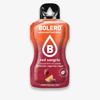 Bolero Advanced Hydration – Boisson en poudre sans sucre à diluer – 9 g pour 1,5 L d’eau La Casa Del José