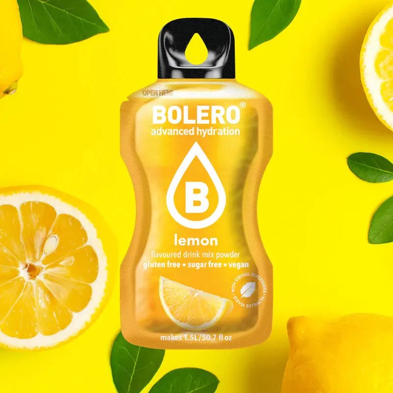 Bolero Advanced Hydration – Boisson en poudre sans sucre à diluer – 9 g pour 1,5 L d’eau La Casa Del José