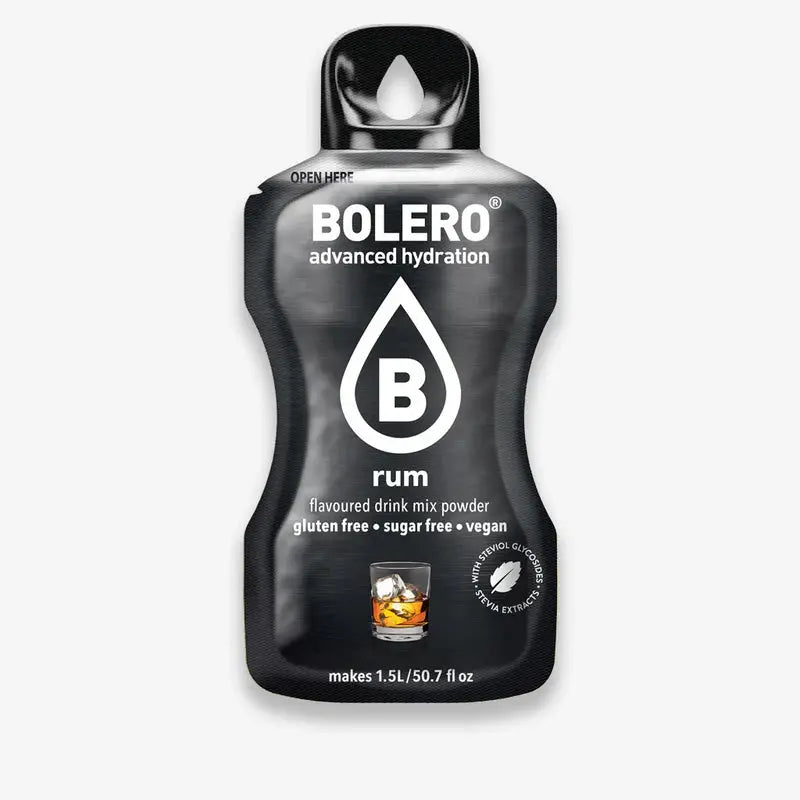 Bolero Advanced Hydration – Boisson en poudre sans sucre à diluer – 9 g pour 1,5 L d’eau La Casa Del José