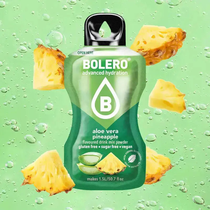 Bolero Advanced Hydration – Boisson en poudre sans sucre à diluer – 9 g pour 1,5 L d’eau La Casa Del José