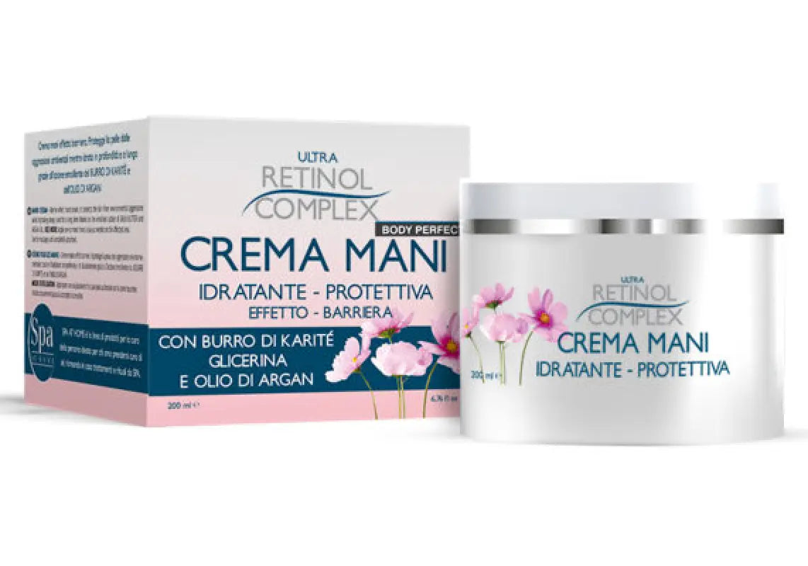 Soin Intensif Mains : Crème Hydratante & Protectrice – RÉTINOL COMPLEX (250ml) Retinol Complex