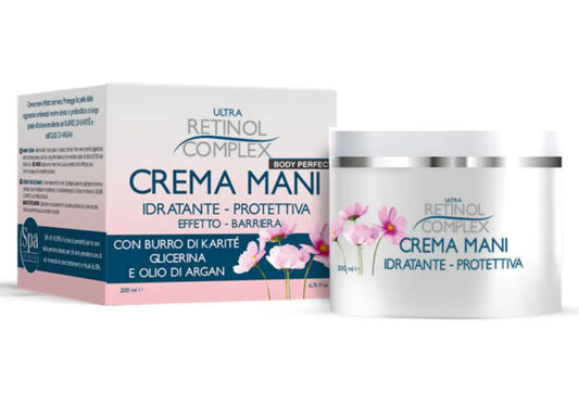 Soin Intensif Mains : Crème Hydratante & Protectrice – RÉTINOL COMPLEX (250ml) Retinol Complex