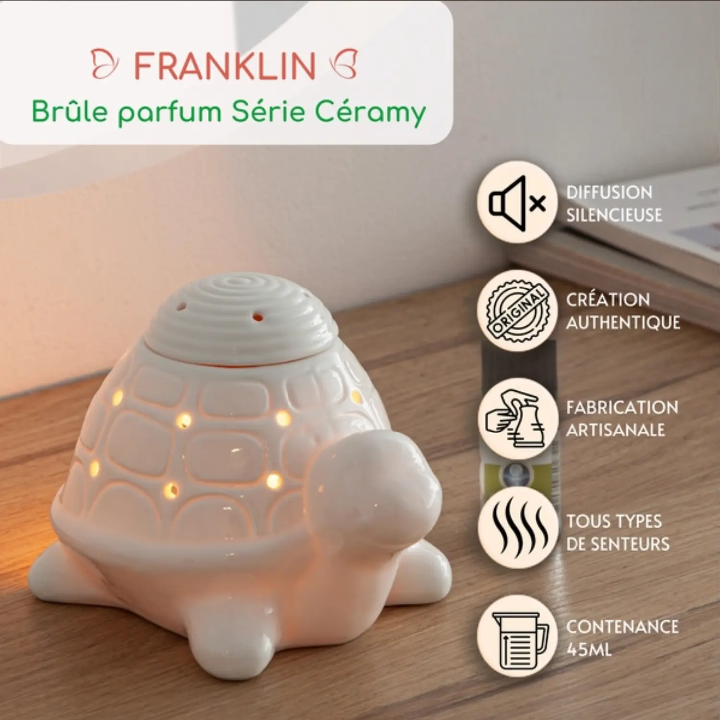 Brûle-Parfum Franklin - Canouto