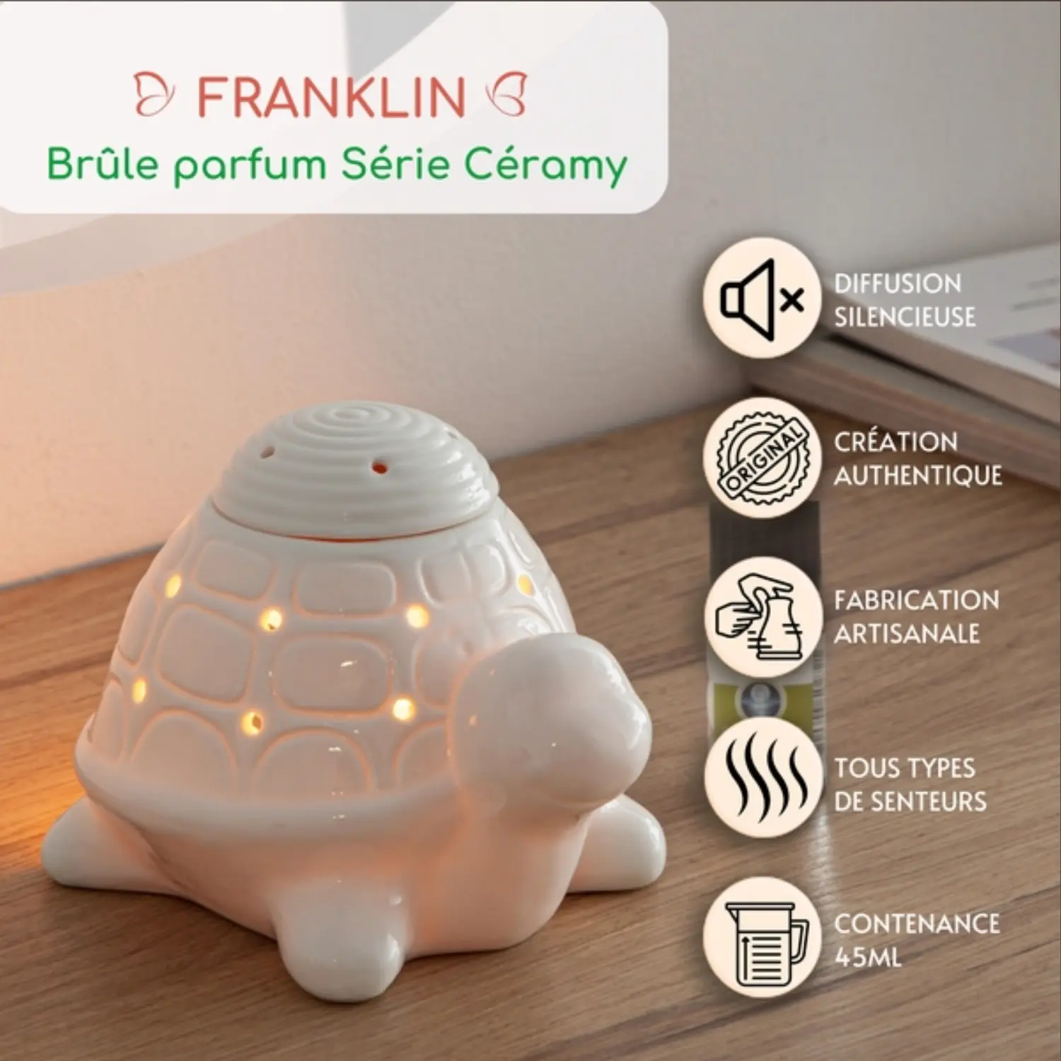 Brûle-Parfum Franklin - Canouto