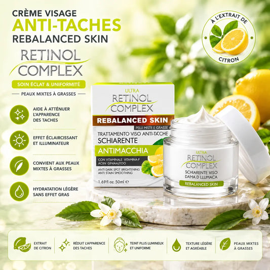 Crème Visage Anti-Taches Rebalanced Skin – Retinol Complex 50 ml Retinol Complex