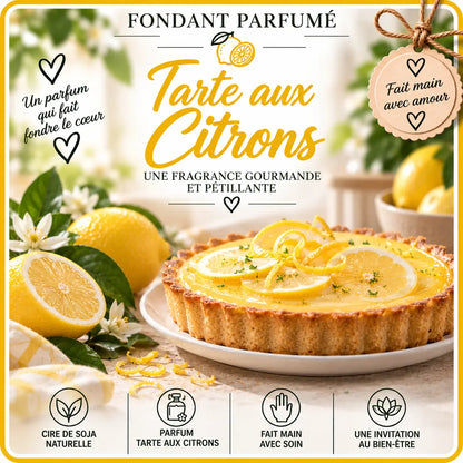 Fondants Parfumés Tarte aux Citrons à la Cire de Soja La Casa Del José