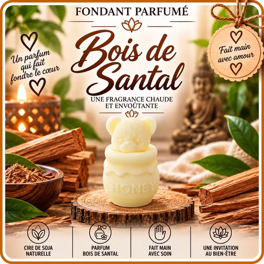 Fondants Parfumés Bois de Santal à la Cire de Soja La Casa Del José
