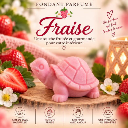 Fondants Parfumés Fraise à la Cire de Soja La Casa Del José