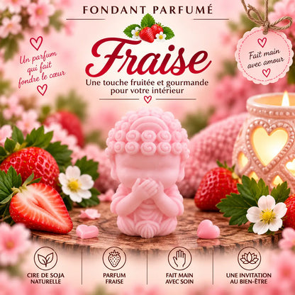 Fondants Parfumés Fraise à la Cire de Soja La Casa Del José