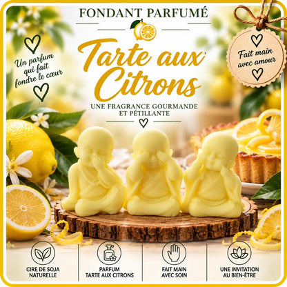Fondants Parfumés Tarte aux Citrons à la Cire de Soja La Casa Del José