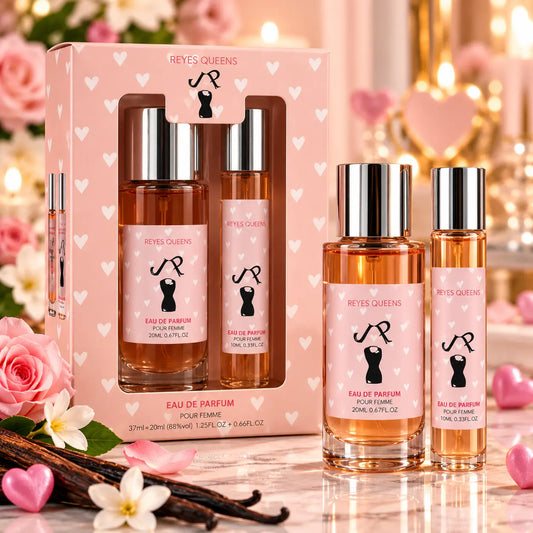 Coffret 2 Eaux de Parfum Femme JP – Reyes Queens – 37 ml + 20 ml reyes