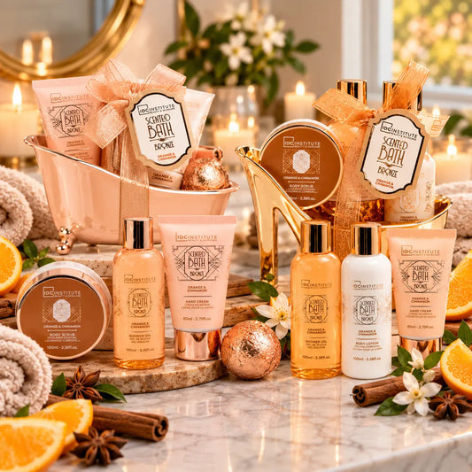 Coffret IDC Institute Orange & Cannelle – Escarpin Cuivré ou baignoire DC Institute