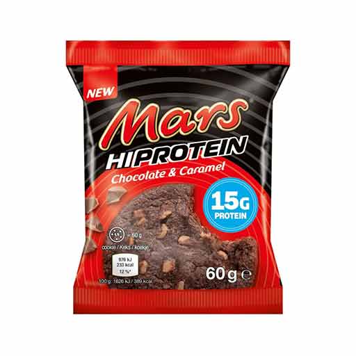 Mars Hi-Protein Cookies 60g – biscuit protéiné chocolat caramel