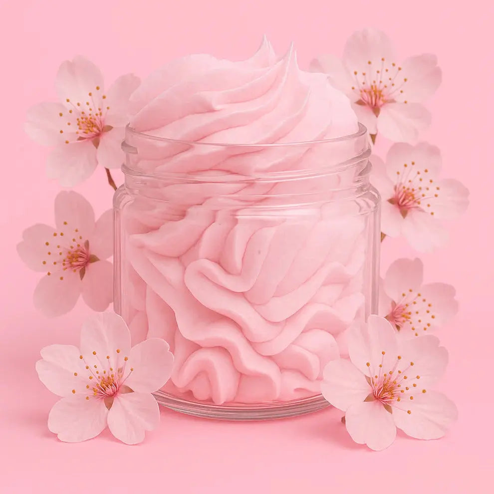 Savon Fouetté Artisanal – Fleur de Cerisier (100 g) Canouto