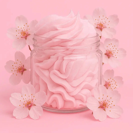 Savon Fouetté Artisanal – Fleur de Cerisier (100 g) Canouto