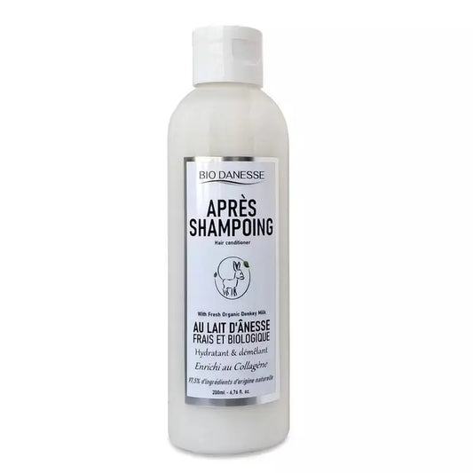 Après-Shampooing au Lait d'Ânesse BIO bio danesse