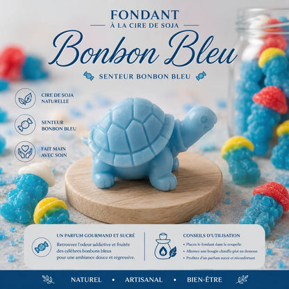 Fondants Parfumés Bonbon Bleu Cire de Soja La Casa Del José