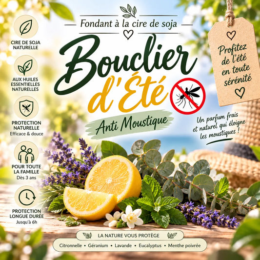 Fondant Parfumé Bouclier d’Été Anti-Moustique La Casa Del José