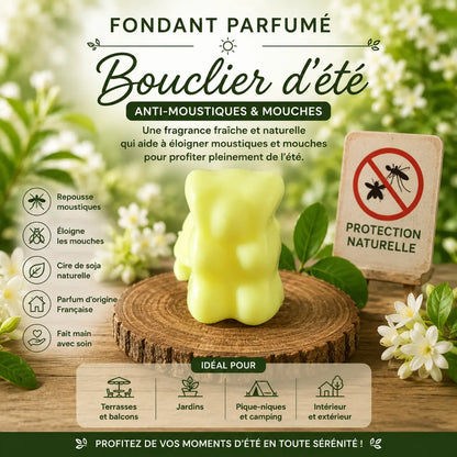 Fondant parfumé Bouclier d’Été anti moustique anti mouche