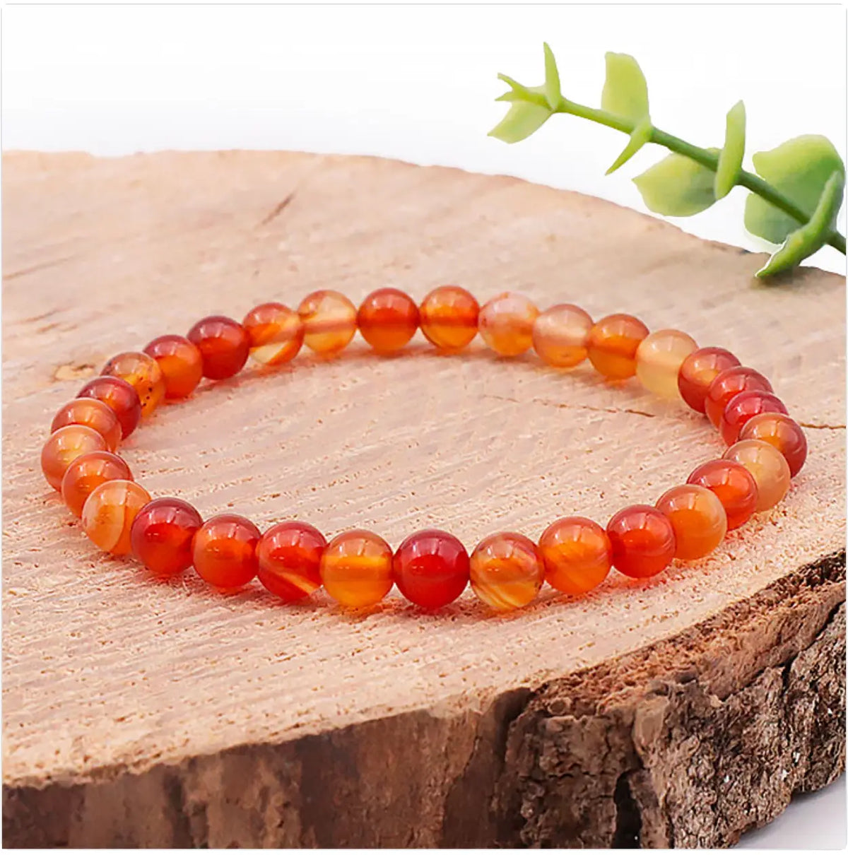 🧡 Bracelet "Élan Vital" – Cornaline A du Brésil La Casa Del José
