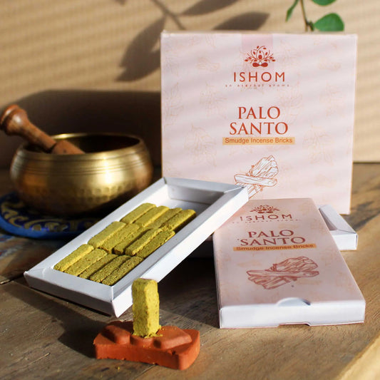 Briques d'Encens Naturel et Brûleur - Palo Santo La Casa Del José