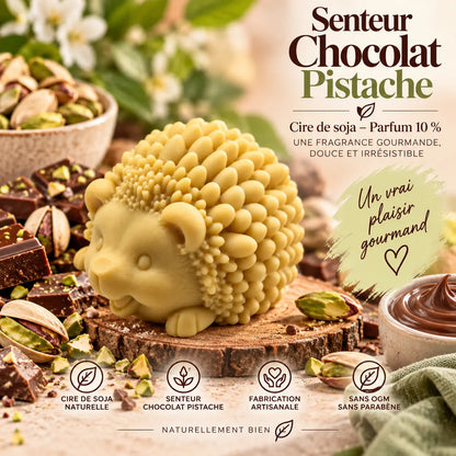 Fondant parfumé Chocolat Pistache en cire de soja – Gourmand, crémeux & réconfortant La Casa Del José