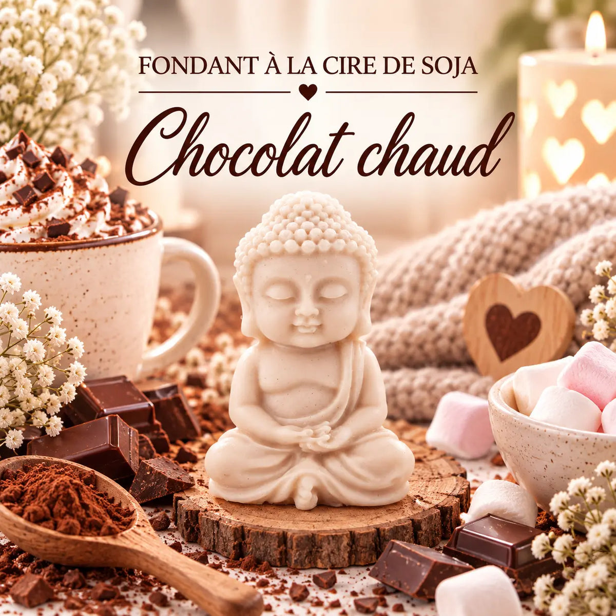 Fondants Parfumés Chocolat Chaud à la Cire de Soja La Casa Del José
