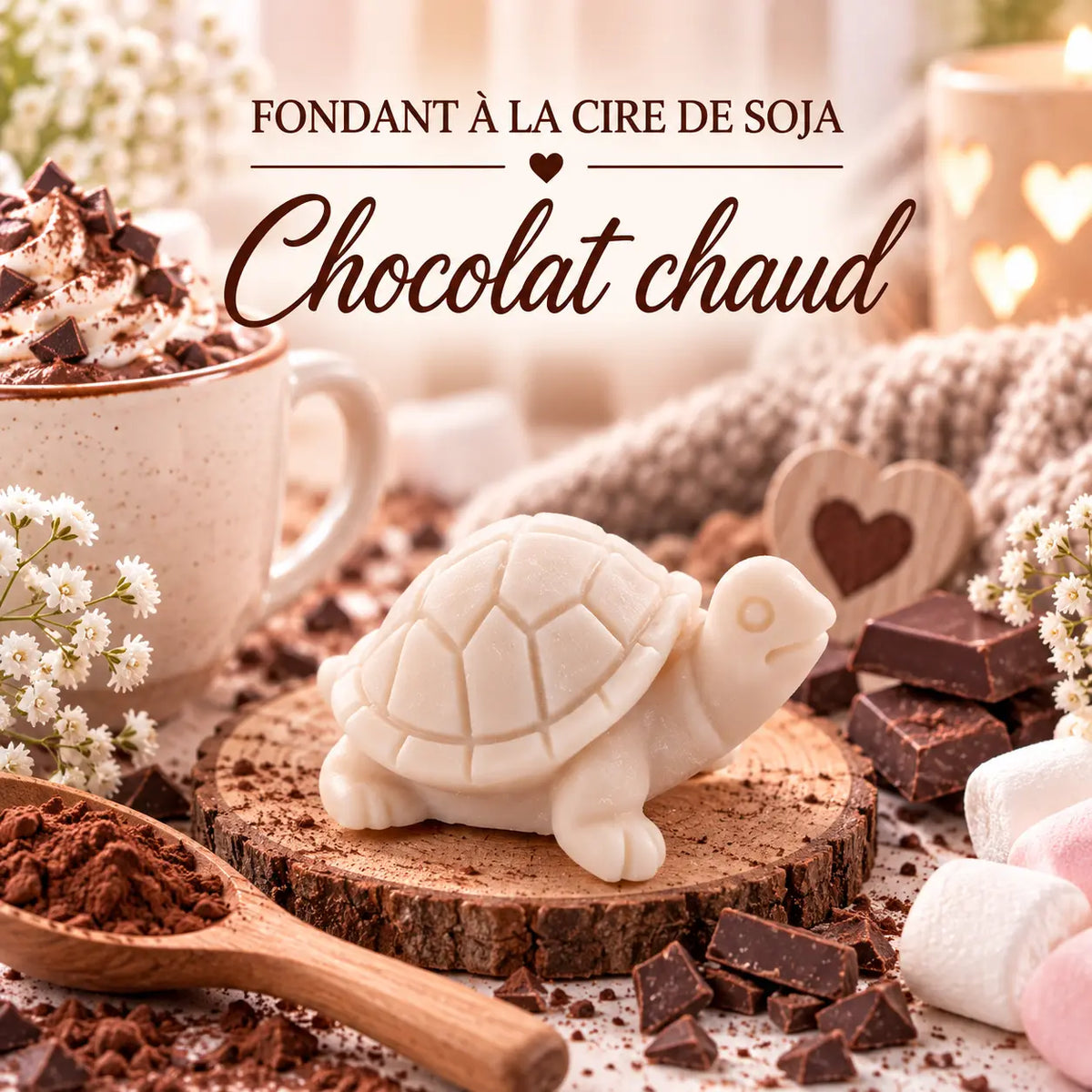 Fondants Parfumés Chocolat Chaud à la Cire de Soja La Casa Del José