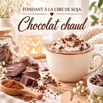Fondants Parfumés Chocolat Chaud à la Cire de Soja La Casa Del José