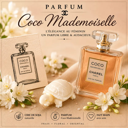 Fondant parfumé inspiration parfum féminin élégant