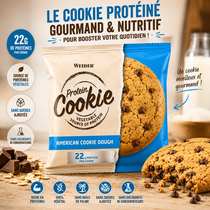 Cookies protéinés American Dough – Snack gourmand riche en protéines, façon pâte à cookie américaine La Casa Del José